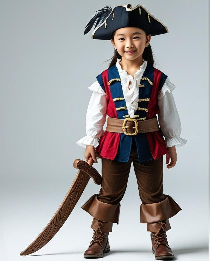 Kız Çocuk Korsan Kostümü